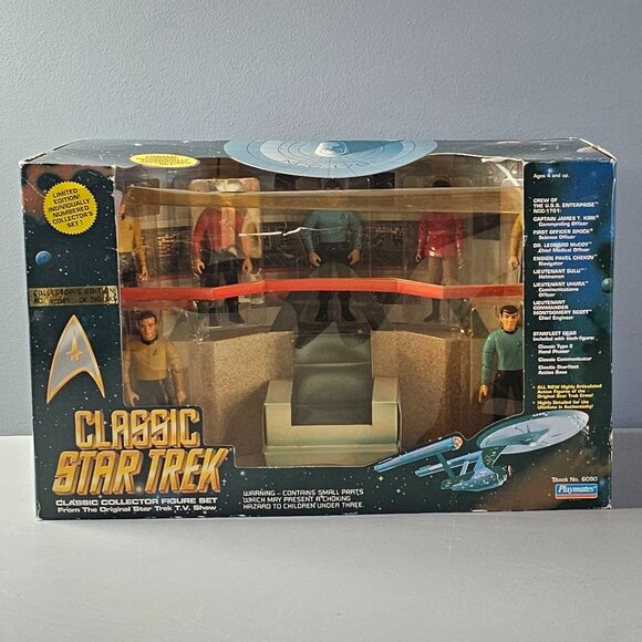 Star Trek Classic Collector Figure Set, Numbered Limited Edition 1993 - Picture 1 of 8